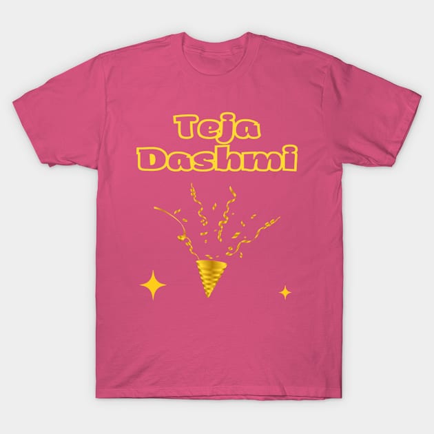 Indian Festivals - Teja Dashmi T-Shirt by Bharat Parv